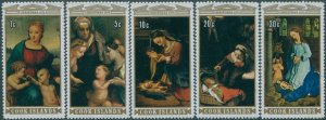 Cook Islands 1974 SG500-504 Christmas set MNH