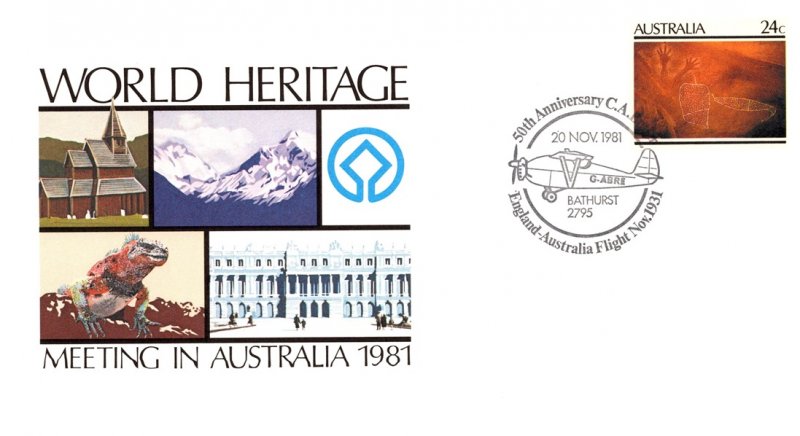 Australia, Postal Stationary, Aviation