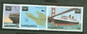 Vanuatu #419-21  Single (Complete Set)