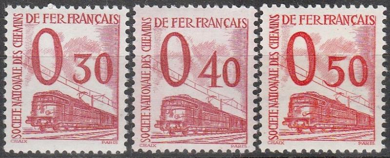 France #Q258-60  MNH CV $40.50  (A11046)