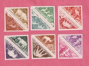 Chad J23-J34, MNH, Scott's 2009 Cat. Val. = $13.20