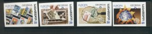 Georgia #390-93 (2006 Europa set) VFMNH imperf (proof?)