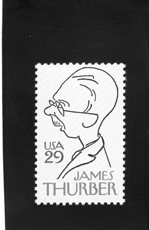 2862 James Thurber, MNH