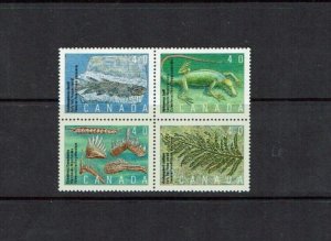 Canada: 1991 Prehistoric Canada  (2nd Issue) , MNH Block