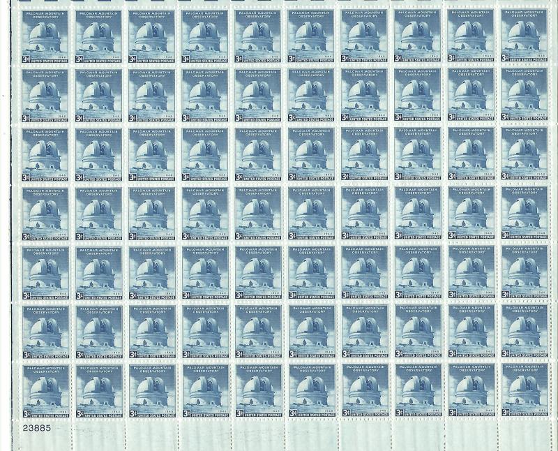 United States Sc # 966 mint never hinged full sheet (JE)