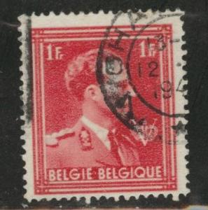 Belgium Scott 354 used 1944 stamp