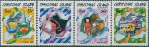 Christmas Island 1988 SG259-262 Christmas set MNH