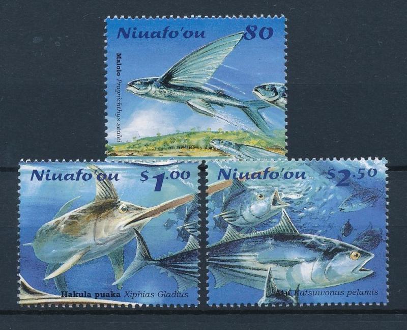 [38264] Tonga Niuafo'ou 2001 Marine Life Fish MNH