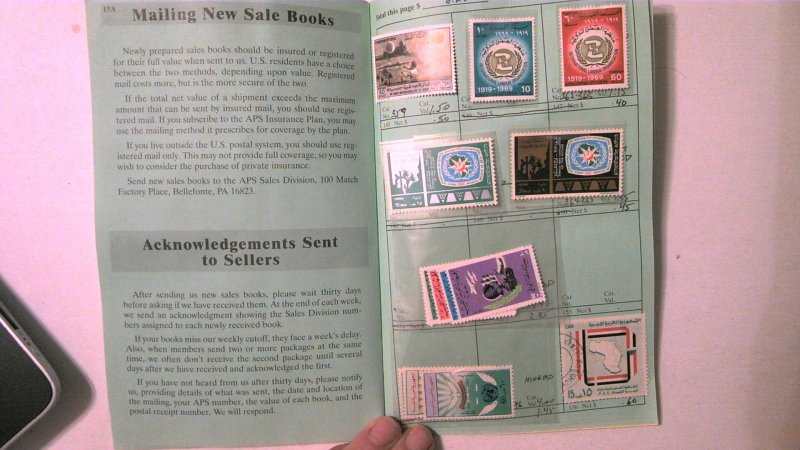 LIBYA COLLECTION IN BOOK, MINT/USED