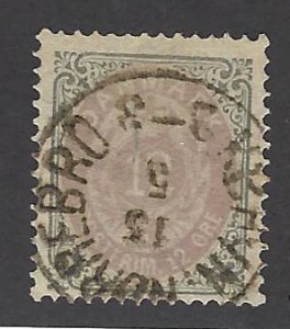 Denmark SC#29b Used F-VF...Fill a great Spot!