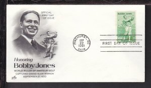 US 1933 Bobby Jones 1981 Artcraft U/A FDC