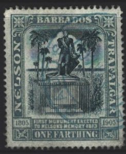 Barbados Sc#102 Used