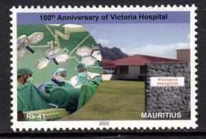 MAURITIUS 2022 ARCHITECTURE HOSPITAL ANNIVERSARY HEALTH CARE