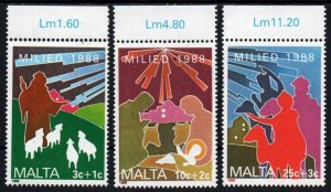 Malta # B63 - B65 MNH VF 