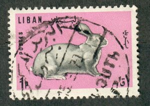 Lebanon #441 used single