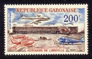 Gabon Sc# C49 MNH Libreville Airport