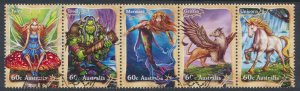 Australia SC# 3579a  SG 3652a  Mythical Creatures with fdc see details & scans