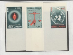 Paraguay #C269-71 var Unused Single (Complete Set)