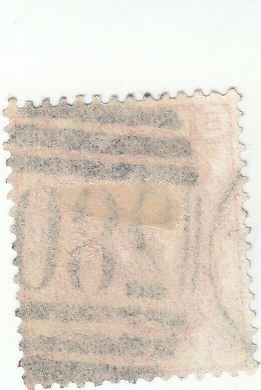 Scott # 61, p11 - 3p Rose Queen Victoria - Used - SCV $50.00