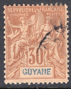 FRENCH GUIANA SCOTT 44