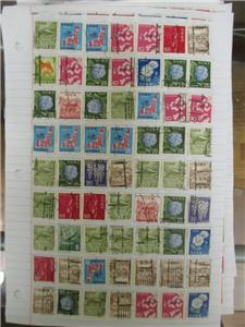 Estimated 5000+ Used Unchecked Japan Stamps - Incl Older - (BT9)