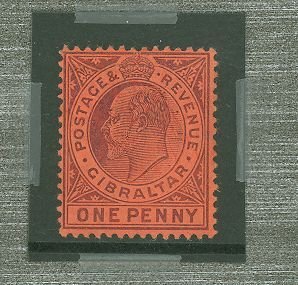 Gibraltar #50bv  Single