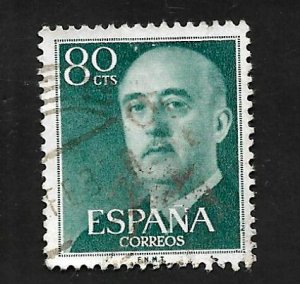 Spain 1954 - U - Scott #824