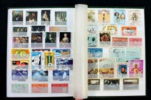 Costa Rica Stamp Collection Lot of 152 MNH, MH & Used in Vintage Album