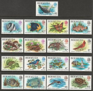 EDSROOM-12301 Bermuda 363-79 MNH 1978-9 Complete CV$29.95