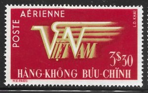 Viet Nam C1: 3.30d Stylized Bird as Viet Nam, MH, F-VF