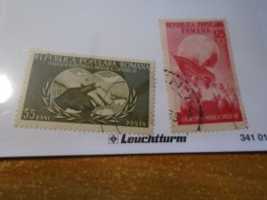 Romania  #  976-77  used