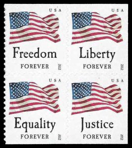 PCBstamps  US #4641/4644b Bk Block $1.80(4x{45c})Flag, MNH, (6)