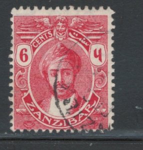 Zanzibar 1914 Sultan Khalifa bin Harub 6a Scott # 143 Used