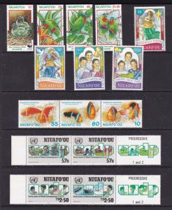 Niuafo'ou (Tonga) x 4 good modern sets MNH