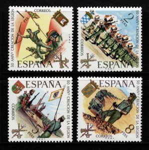 Spain 1971 50th Anniv. Spanish Foreign Legion, Set [Mint]