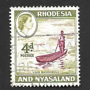 Rhodesia & Nyasaland 1959 - U - Scott #163