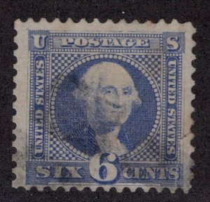 US #115 Six Cent *Minor Fault* ~jm-0128