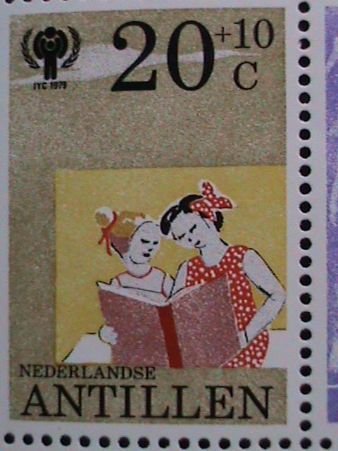 NETHERLAND ANTILLES-1979-SC#B170a INTERNATIONAL YEAR OF THE CHILD-MNH-S/S-VF