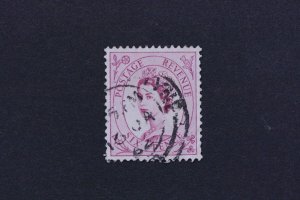 Great Britain Scott # 300   6d  Queen Elizabeth II Series 1952-55  -1954-01-18