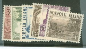 Norfolk Island #13-18 Mint (NH) Single (Complete Set)