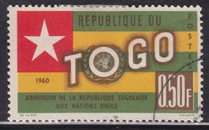 Togo 387 Flag of Togo 1961