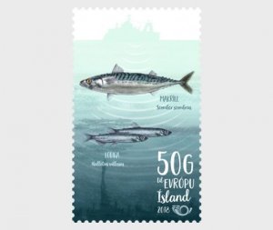 Stamps of Iceland 2018 MNH**- Fish