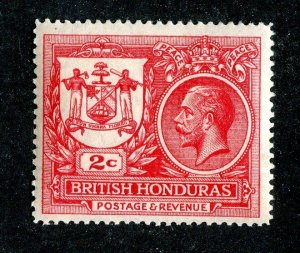 1921 British Honduras Sc # 89 mlh* cv. $5.50 ( 9427 BCXX )