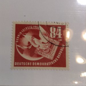 German Dem. republic ; DDR # B21  Used