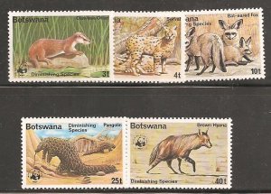 Botswana SC 182-6 MNH