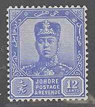 Johore 111a Mint F-VF H