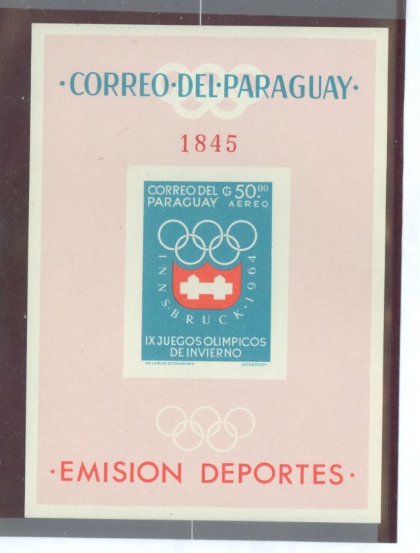 Paraguay #790 Mint (NH) Souvenir Sheet