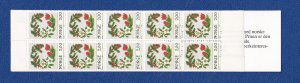Norway   #871a   MNH  1985  booklet Christmas 2.50k  wreath