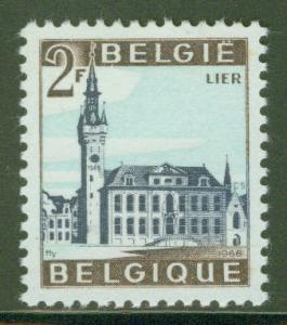 Belgium Scott 650 MH* from 1965-1971  stamp set