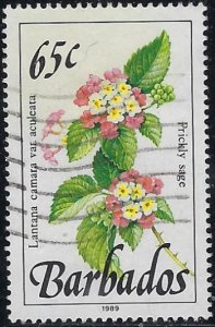 Barbados 762 Used 1989 issue (102)(ad4469)